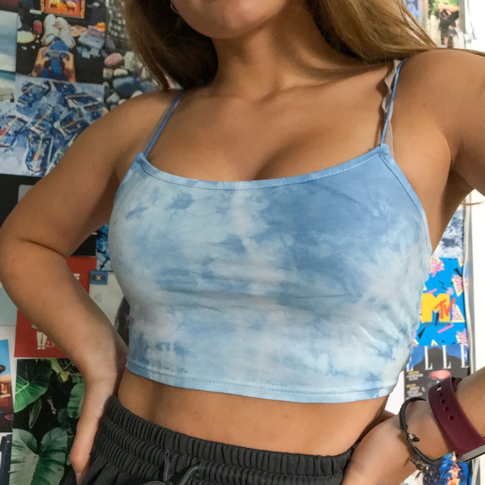 tie dye tank top